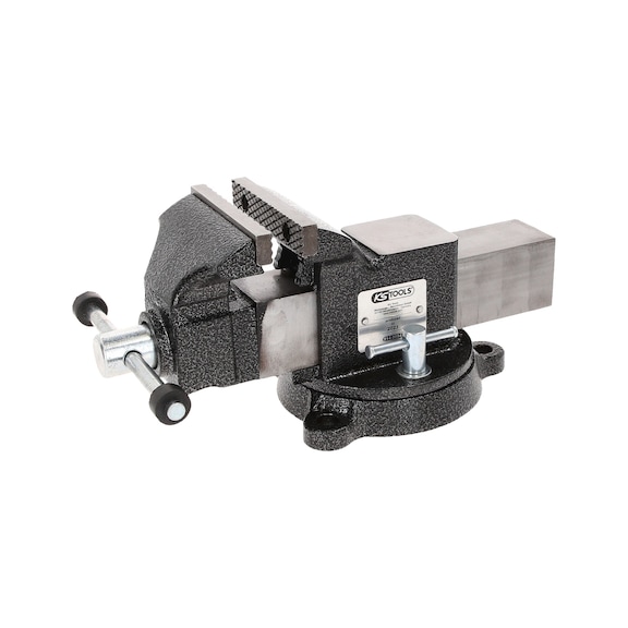 KS TOOLS Aluminium vice with trapezoidal groove