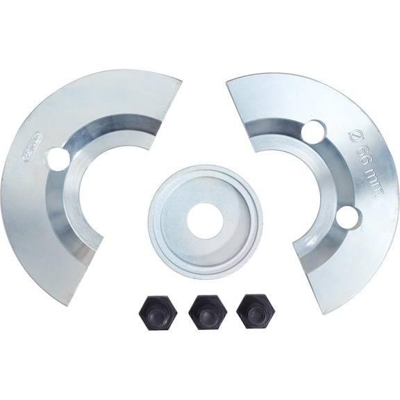 Half-shell supplement set, 6 pieces, for D: 66 mm - Steering system (automotive, unspecified)