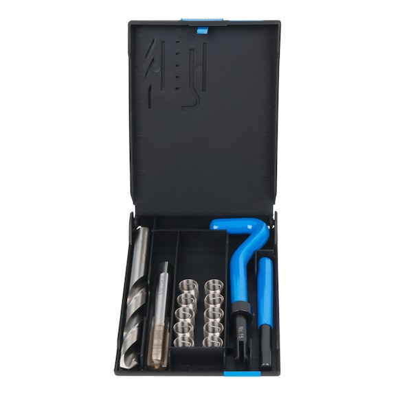KS TOOLS Stainless steel thread repair kit M12x1x17 mm, 14 pieces - Thread tool