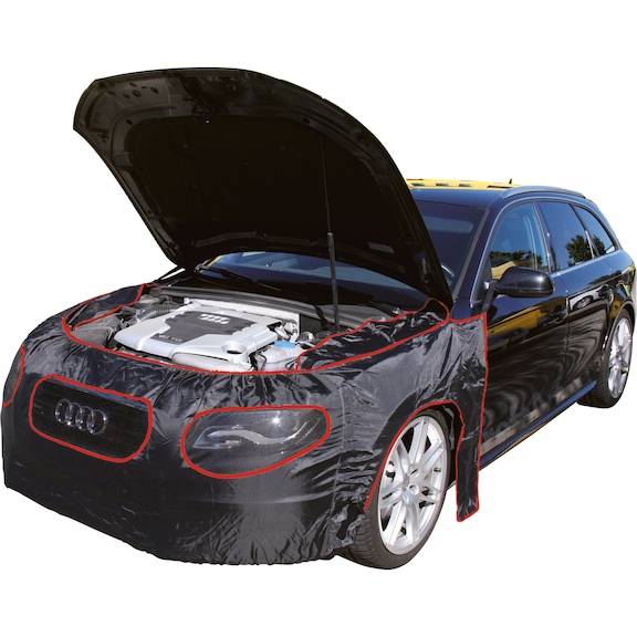 KS TOOLS Universal car front cover - Protective cover (other)