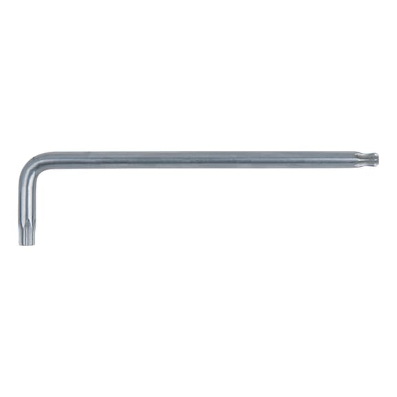 TX ball head angle pin wrench, long, T20 - TX angle pin wrench