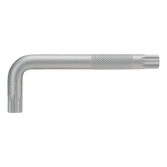 XZN angle pin wrench, short, M10 - XZN angle pin wrench