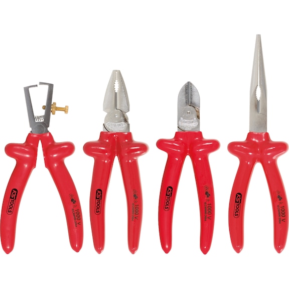 1000V pliers set, 4-piece variant 2 - Pliers set