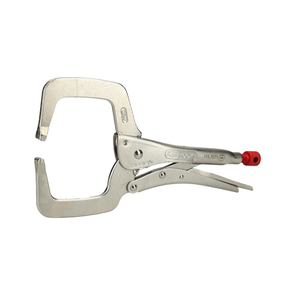 Welding clamp locking pliers, 270 mm on hanger - Grip pliers