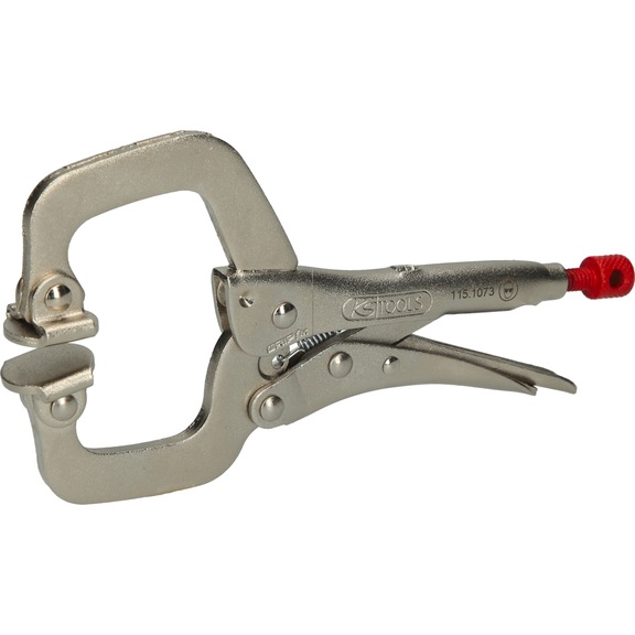 KS TOOLS Welding clamp pliers, movable jaws 0-35 mm - Grip pliers