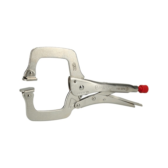 Welding clamp pliers, movable jaws 0-100 mm - Grip pliers