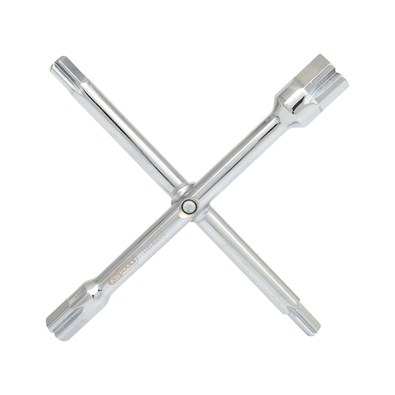 Plumbing cross wrench, 10 functions - General plumbing installation