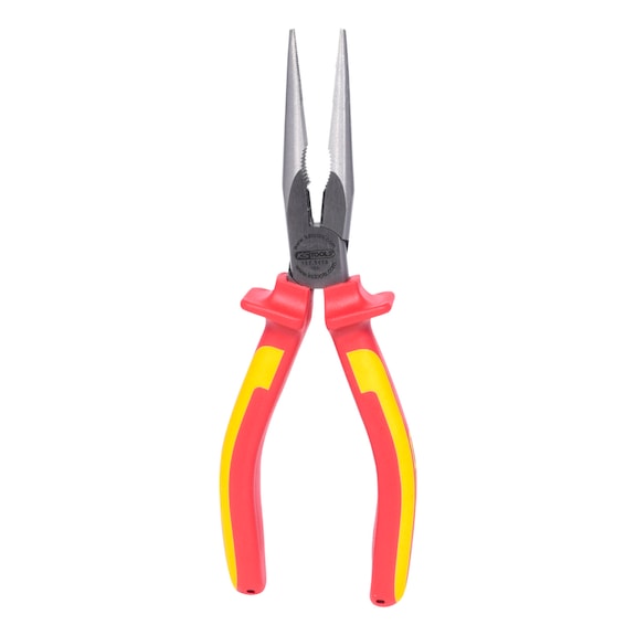 ERGOTORQUE VDE flat round nose pliers, 215 mm - Flat round pliers