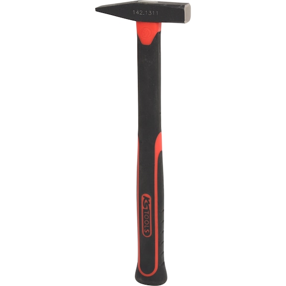 Sledgehammer with fibreglass handle, 100 g - Sledgehammer