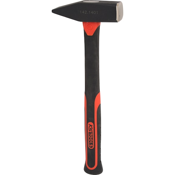 Sledgehammer with fibreglass handle, 1000 g - Sledgehammer