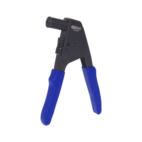 Plastic rivet pliers set with rivets, 41 pieces - Hand riveting pliers