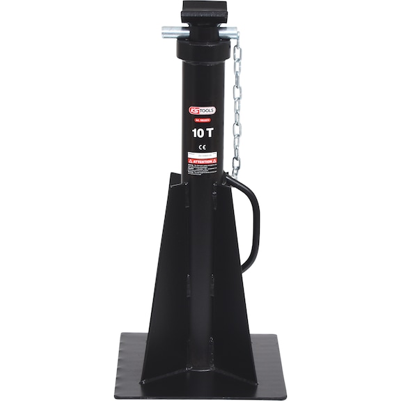 KS TOOLS Steel jack stand with quick-release lock 10 t, large - Support blocks