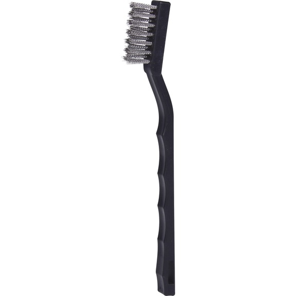 Steel wire spark plug wire brush, 2 rows, 170 mm - Brushes