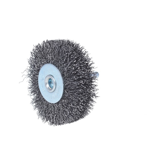 Steel wire brush disc 0.3 mm, D: 63 mm - Brushes