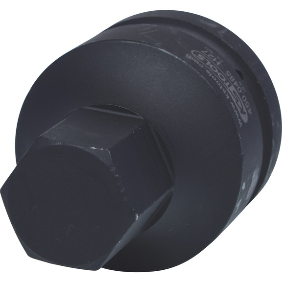 KS TOOLS 1 Zoll Kraft-Bit-Stecknuss Innensechskant, kurz, 27 mm - 1 Zoll Kraft-Bit-Stecknuss Innensechskant