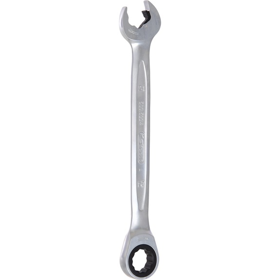 DUO GEARplus combination wrench, open-end ratchet function 24 mm - DUO GEARplus combination spanner