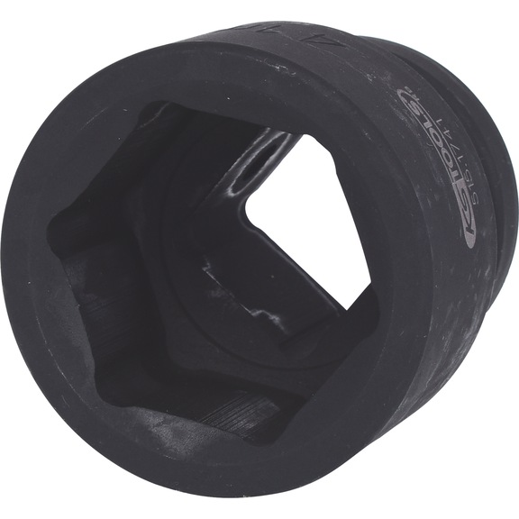 1 inch hex power socket, short, 41 mm - 1-inch hex power socket