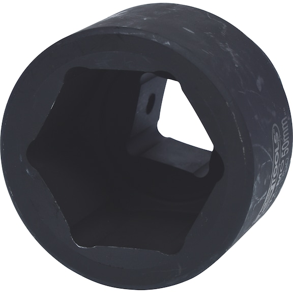 1 inch hex power socket, short, 50 mm - 1-inch hex power socket