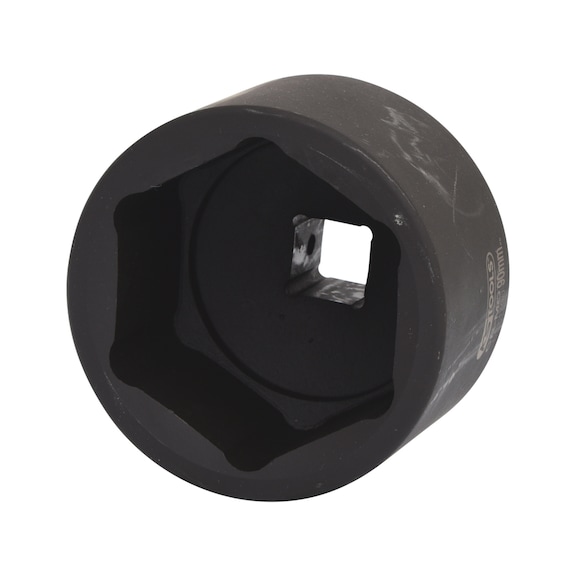 1 inch hex power socket, short, 90 mm - 1-inch hex power socket