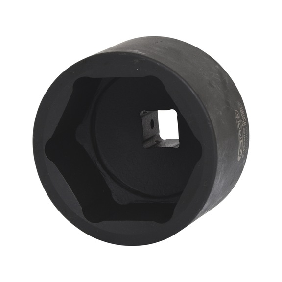 1 inch hex power socket, short, 95 mm - 1-inch hex power socket