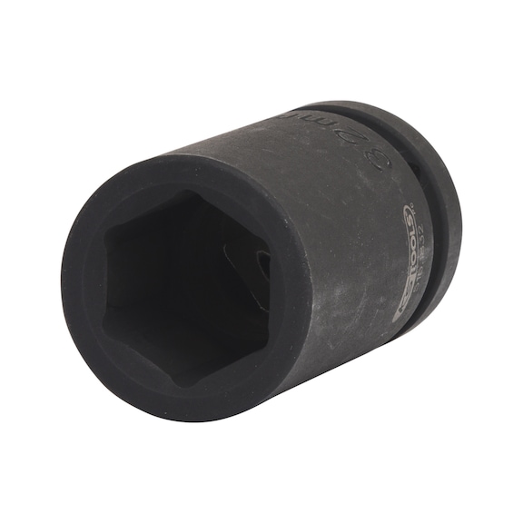 1 inch hex power socket, long, 32 mm - 1-inch hex power socket