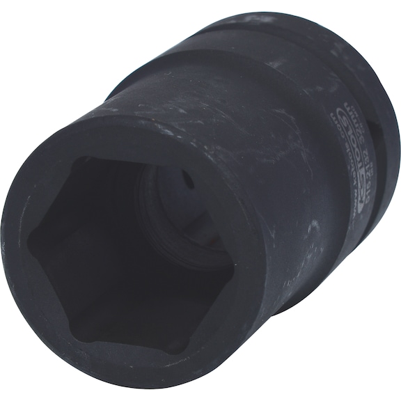 1 inch hex power socket, medium length, 32 mm - 1-inch hex power socket