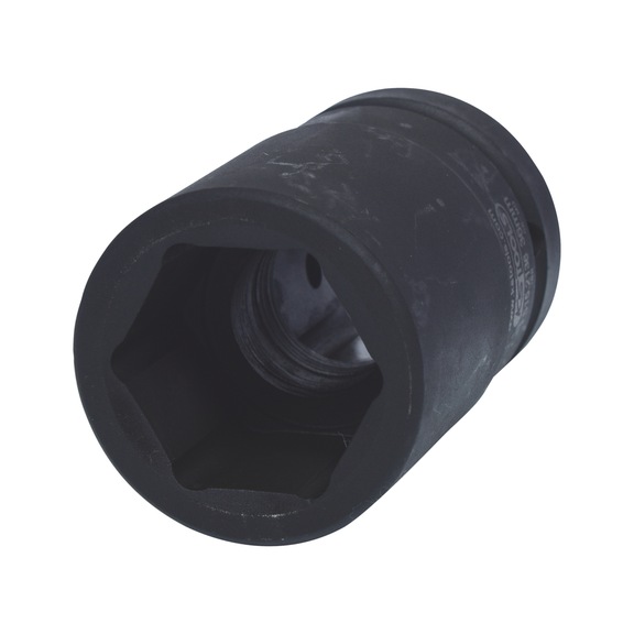 1 inch hex power socket, medium length, 36 mm - 1-inch hex power socket