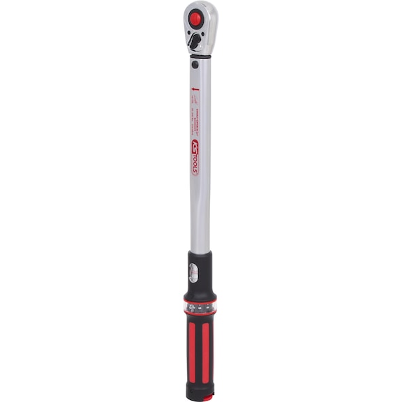 1/2 inch ERGOTORQUEprecision ratchet torque wrench, 40-200 Nm, red - ERGOTORQUE&reg; precision torque wrench