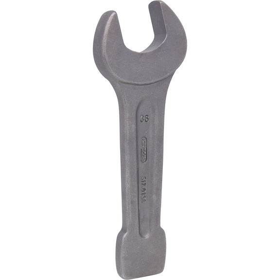 Impact open-end wrench, 36 mm on hanger - Impact spanner