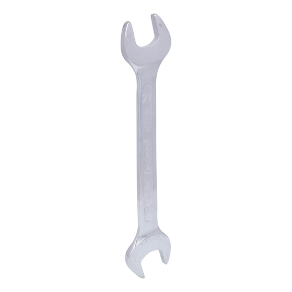 Double open-end wrench, 27x30 mm on hanger - Double open-end spanner