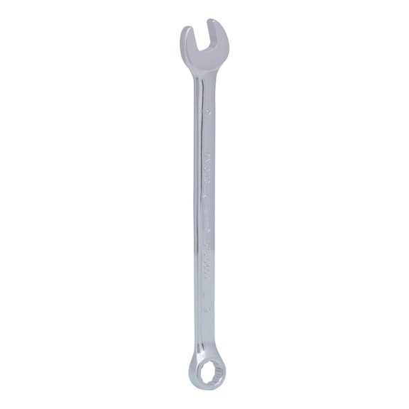 CHROMEplus combination wrench, angled, 9 mm on hanger - CHROMEplus combination wrench, offset