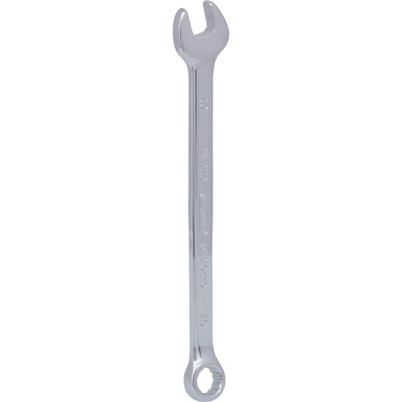 CHROMEplus combination wrench, offset, 10 mm on hanger - CHROMEplus combination wrench, offset