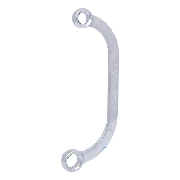 CHROMEplus starter and block wrench, 11x13 mm on hanger - CHROMEplus starter and block wrench