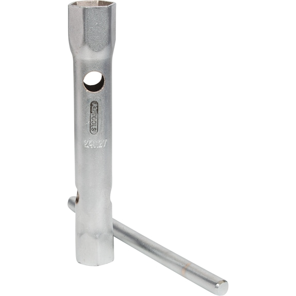 Pipe socket wrench, 24x27mm on hanger - Pipe socket wrench