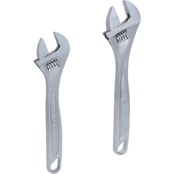 Adjustable spanner set, 2-piece - Rolling spanner set