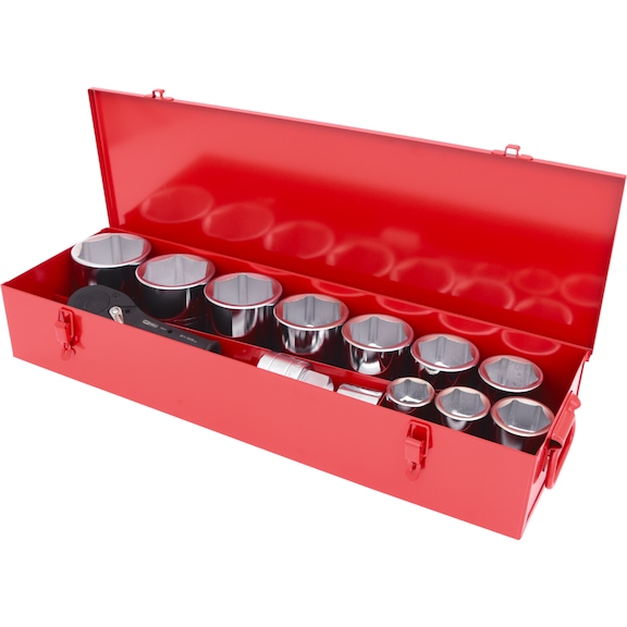 1-inch socket wrench set, 14-piece 911.0815 - Socket wrench (set)