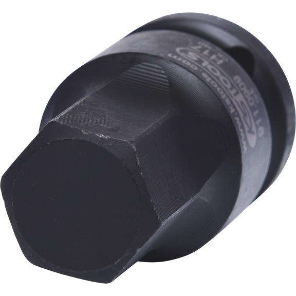 KS TOOLS 1/2 inch power bit socket hexagon socket, short, 17 mm - 1/2 inch power bit socket hexagon socket