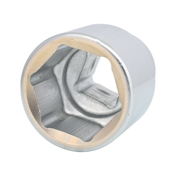 1 inch hex socket, short, 46 mm - 1 inch hex socket