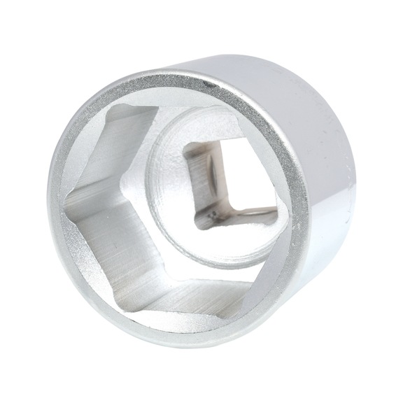 1 inch hex socket, short, 55 mm - 1 inch hex socket