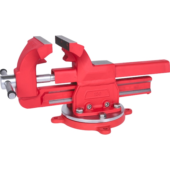 Parallel vice with rotary table, 147 mm - Parallel vice