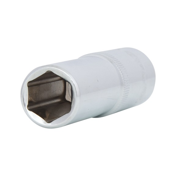 1/2 inch CHROMEplus hex socket, long, 14 mm - 1/2 inch CHROMEplus hex socket