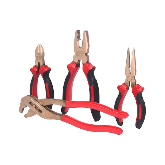 BERYLLIUMplus pliers set, 4 pieces - Pliers set