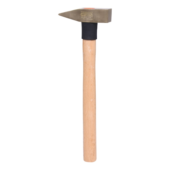 BRONZEplus locksmith's hammer 500 g, with hickory handle - BRONZEplus locksmith's hammer