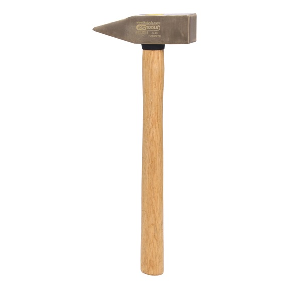BRONZEplus locksmith's hammer 1000 g, with hickory handle - BRONZEplus locksmith's hammer