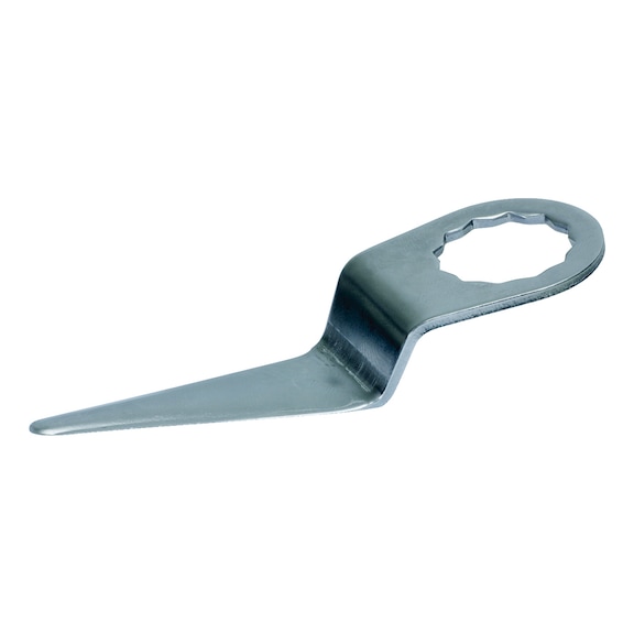 Cutting blade, straight, offset, length 50 mm - Pipe cutter