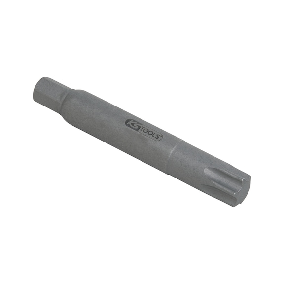 KS TOOLS 10 mm shock absorber TX counterholder bit socket, T60 - 10 mm shock absorber Torx counterholder bit socket