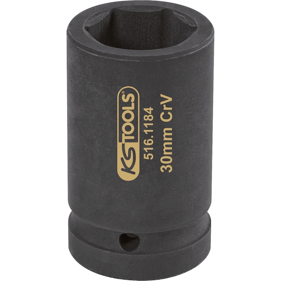 1 inch 6-point socket SW 30 mm - 1 inch hex socket