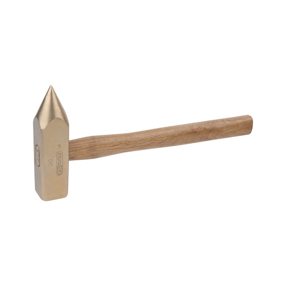 BRONZEplus hole punch/punch 1000 g, with hickory handle - BRONZEplus Hole punch/punch