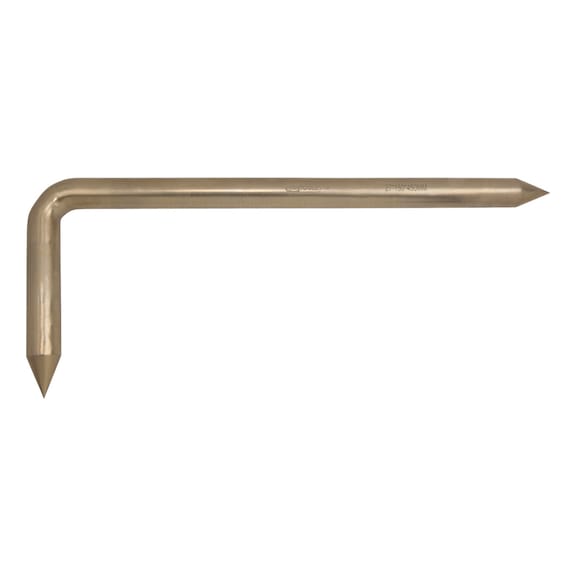 BRONZEplus Angle Mandrel, D:19 mm - Spark-free split pins and drive tools