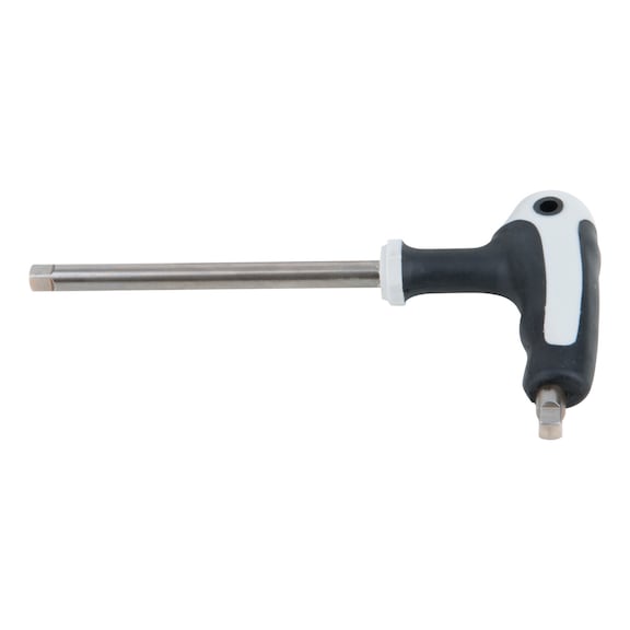 KS TOOLS STAINLESS STEEL square handle, 1/4 inch - Socket wrench (set)